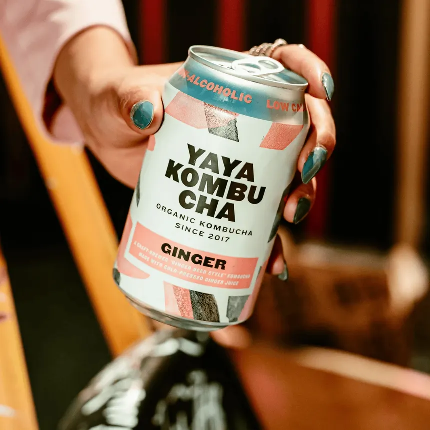 YaYa Kombucha Ginger Dose &ndash; Organic Kombucha als Tasting-Highlight